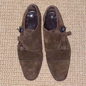 Sid Mashburn suede loafers
